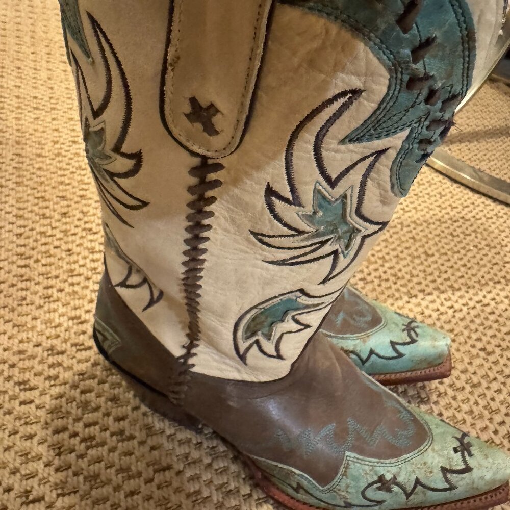 Tony Lama Cowboy Boots size 9